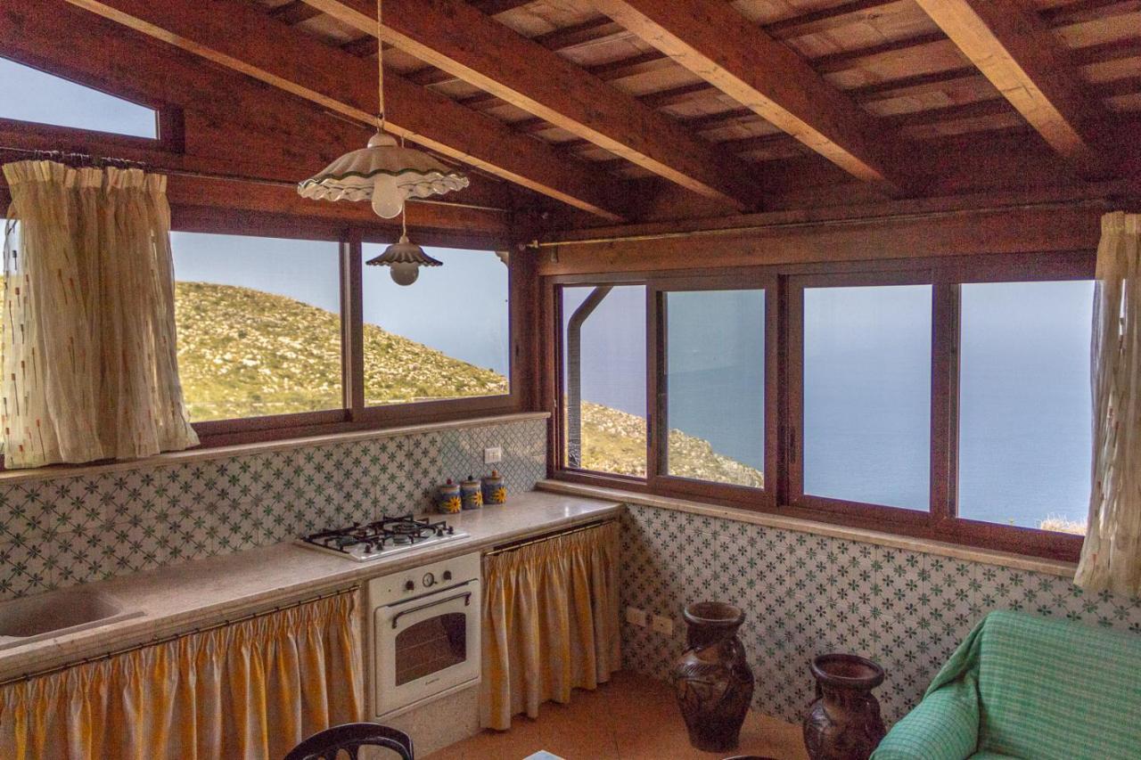 Villa Verde Con Vista Sul Mare San Vito Lo Capo Exterior photo