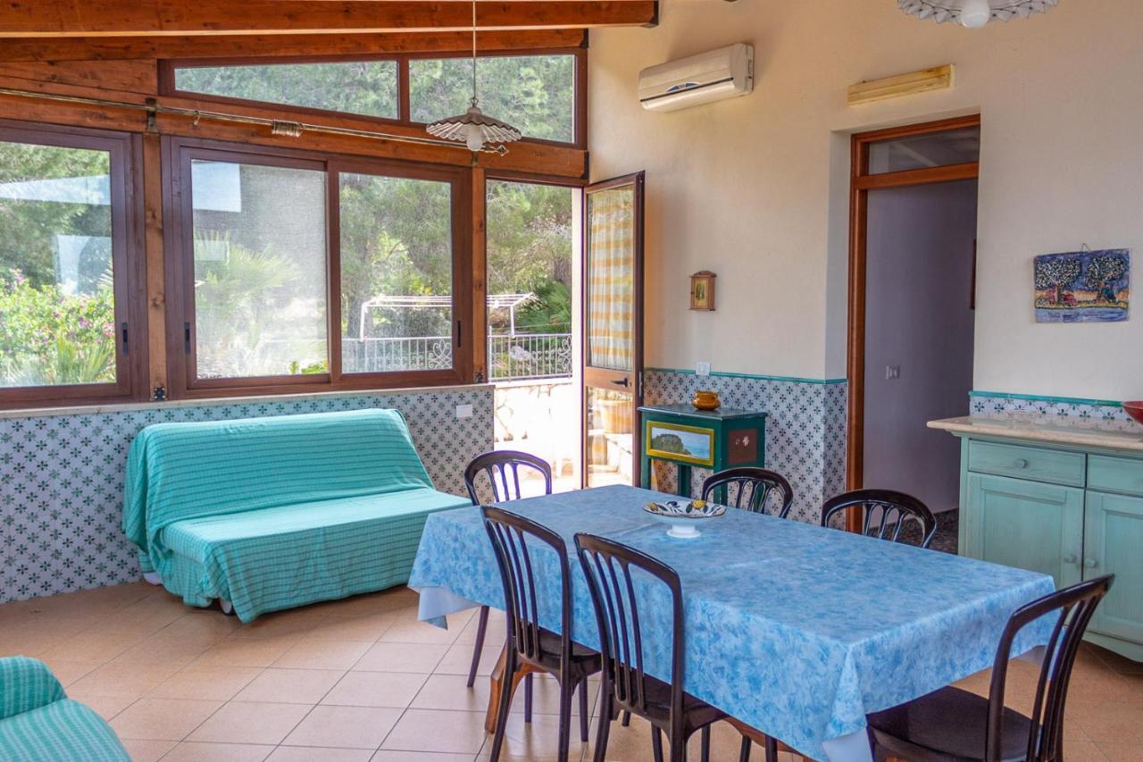 Villa Verde Con Vista Sul Mare San Vito Lo Capo Exterior photo
